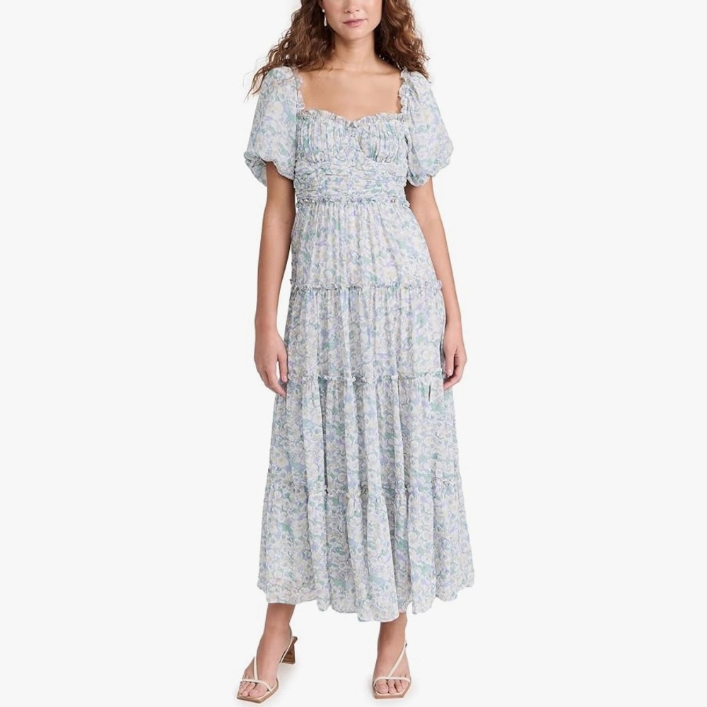 NWT ASTR the label Prina Floral Maxi Dress